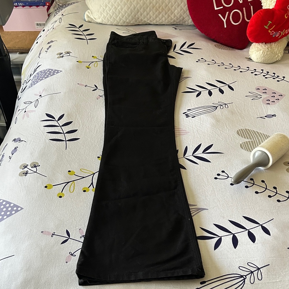 Theory Black Flare & Wide Leg Jeans